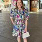 Tyler Boe Lydia Cotton Watercolor Dress