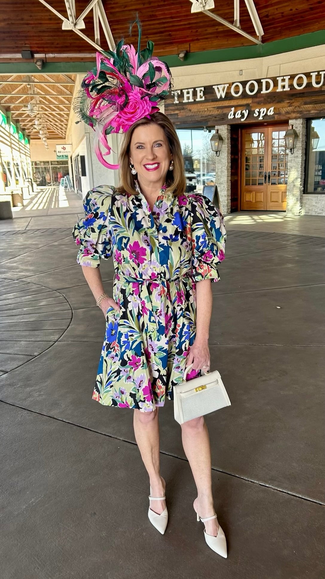 Tyler Boe Lydia Cotton Watercolor Dress