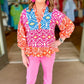 Ivy Jane Multi Color Arizona Print Blouse