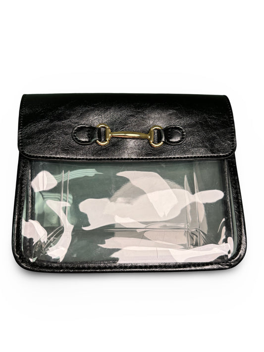 Clear & Black Arena Bag - Carrie