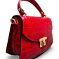 German Fuentes Brittany Leather Bag - Red