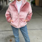 Puffer Coat - Rose