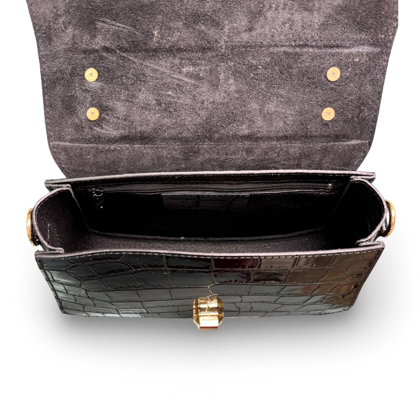 German Fuentes Brittany Leather Bag - Black