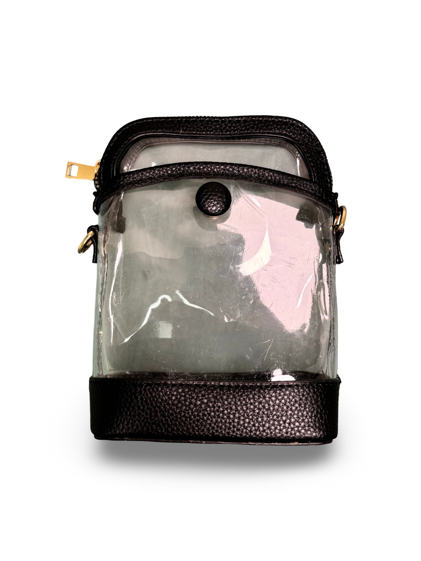 Clear & Black Arena Bag - Caroline