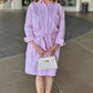 Gretchen Scott Pink Breezy Blouson Dress