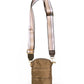 Puffer Cell Phone Crossbody Purse - Olive