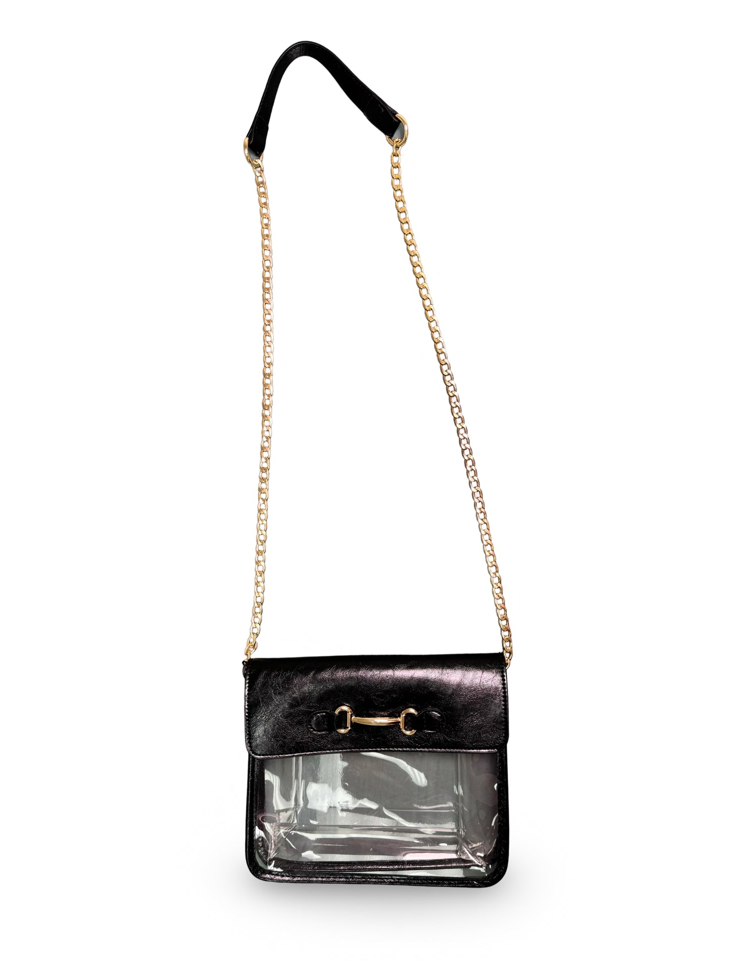 Clear & Black Arena Bag - Carrie