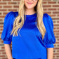 Emily McCarthy Bella Top - Dazzling Blue