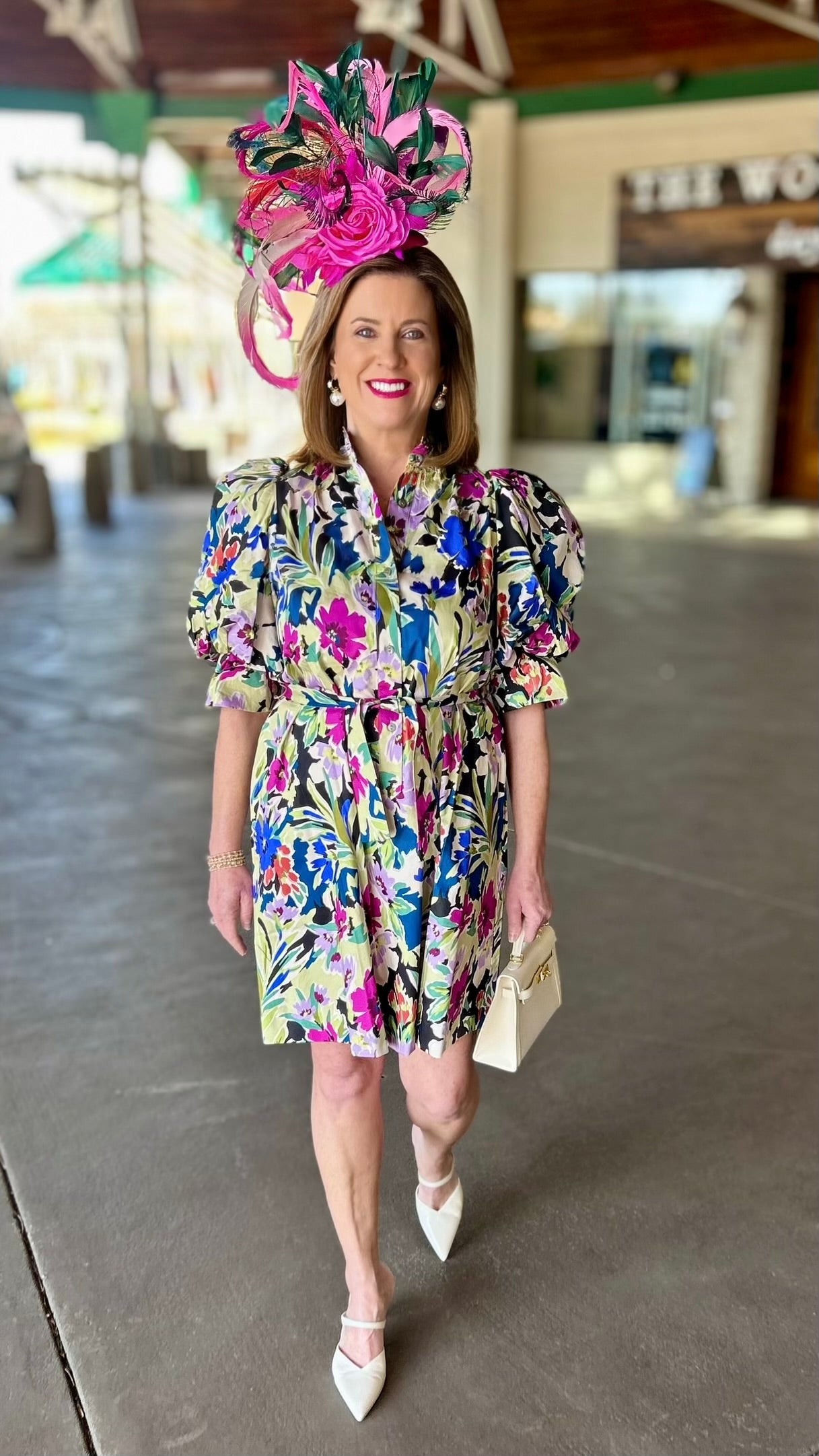 Tyler Boe Lydia Cotton Watercolor Dress