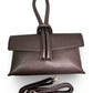 Loop Wristlet Leather Bag - Black