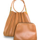 Scallop Shoulder Bag - Taupe