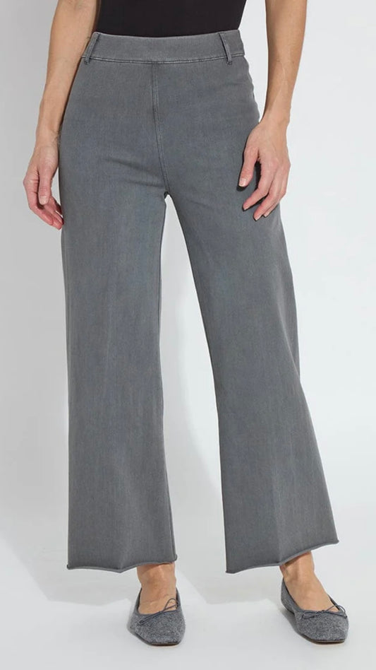 Erin Wide Leg Jegging - Antique Grey