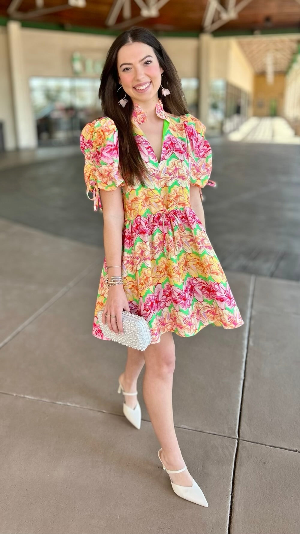 Emily McCarthy Posey Dress - Azalea