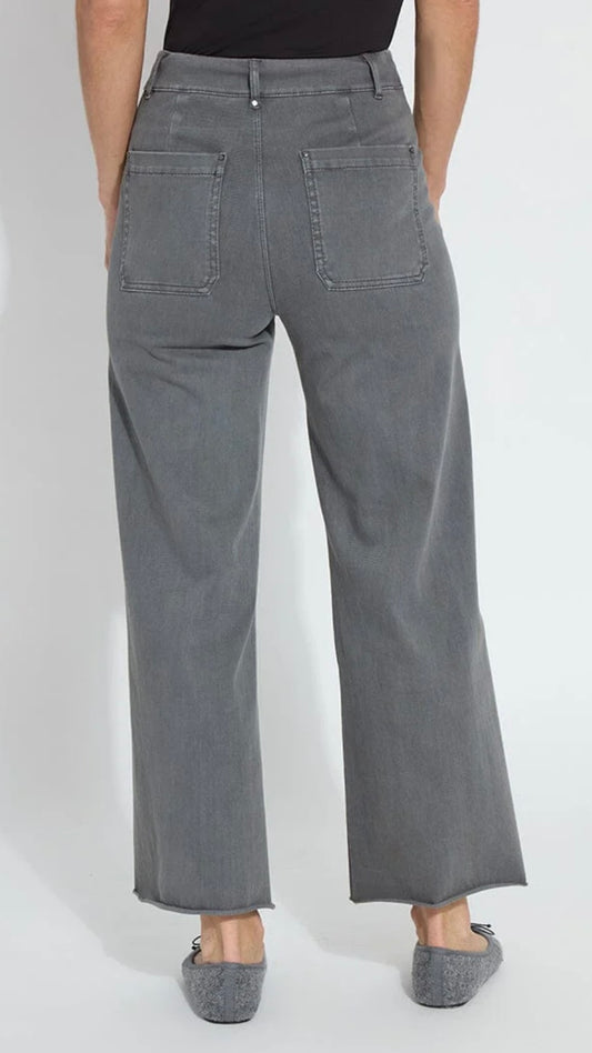 Erin Wide Leg Jegging - Antique Grey