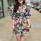 Tyler Boe Lydia Cotton Watercolor Dress