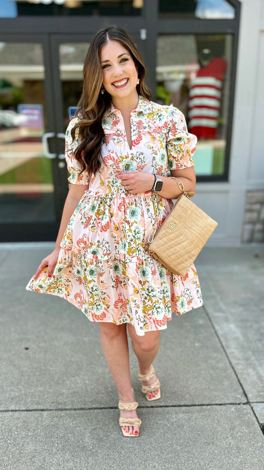 Ivy Jane Rosey Ruffle Dress