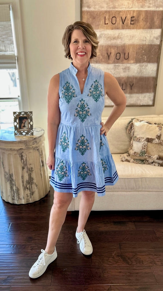 Tyler Boe Amelia Chambray Dress