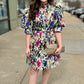 Tyler Boe Lydia Cotton Watercolor Dress