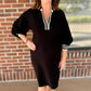 Emily McCarthy Lolli Sweater Dress - black