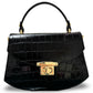 German Fuentes Brittany Leather Bag - Black