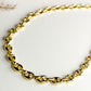 Gold Mariner Chain Link Necklace - Small