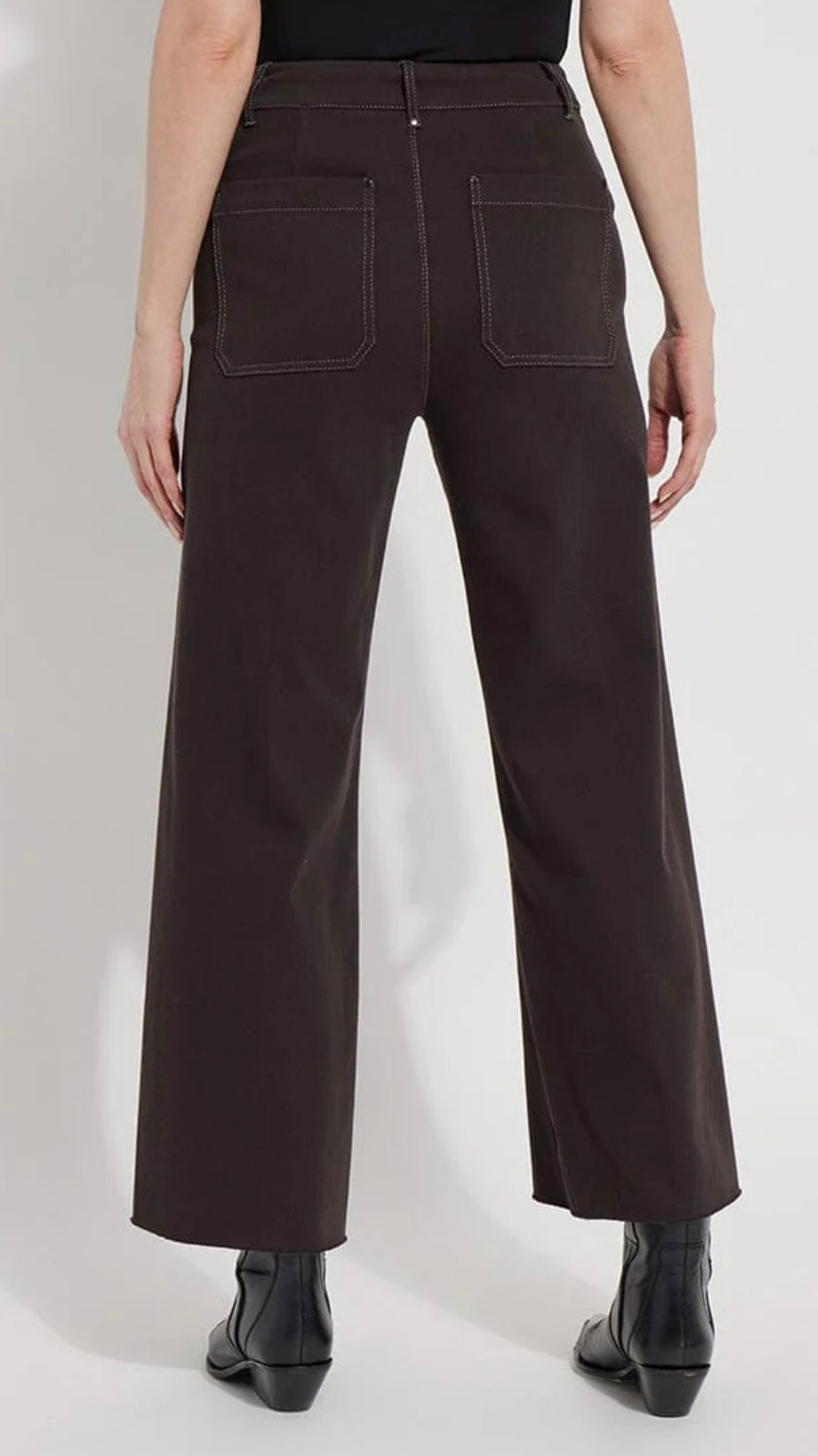 Erin Wide Leg Jegging - Espresso