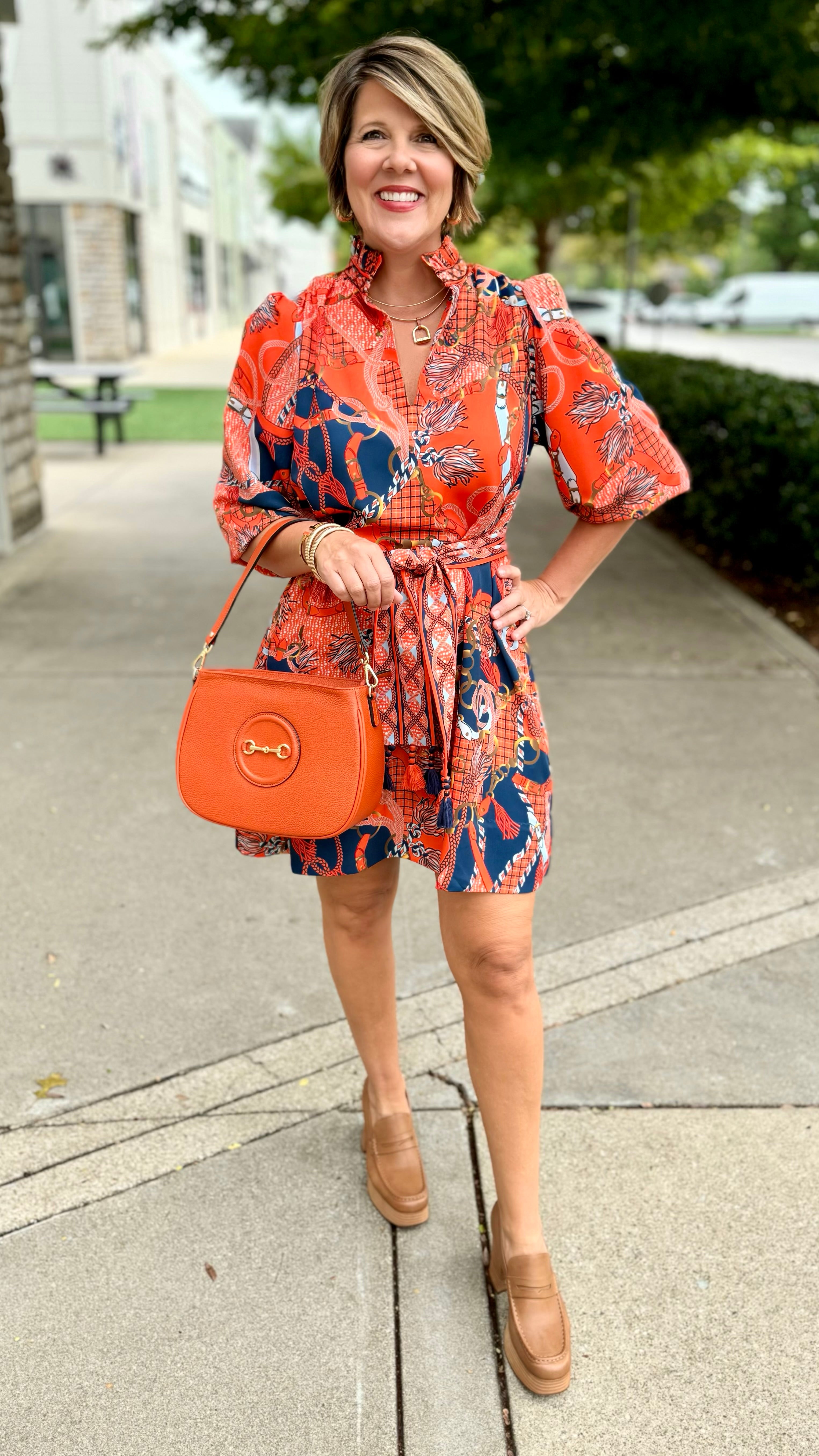 Gretchen Scott Outta Sight Dress Orange Tunie s Boutique