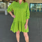 Darviny Hopscotch Megan Dress - Green