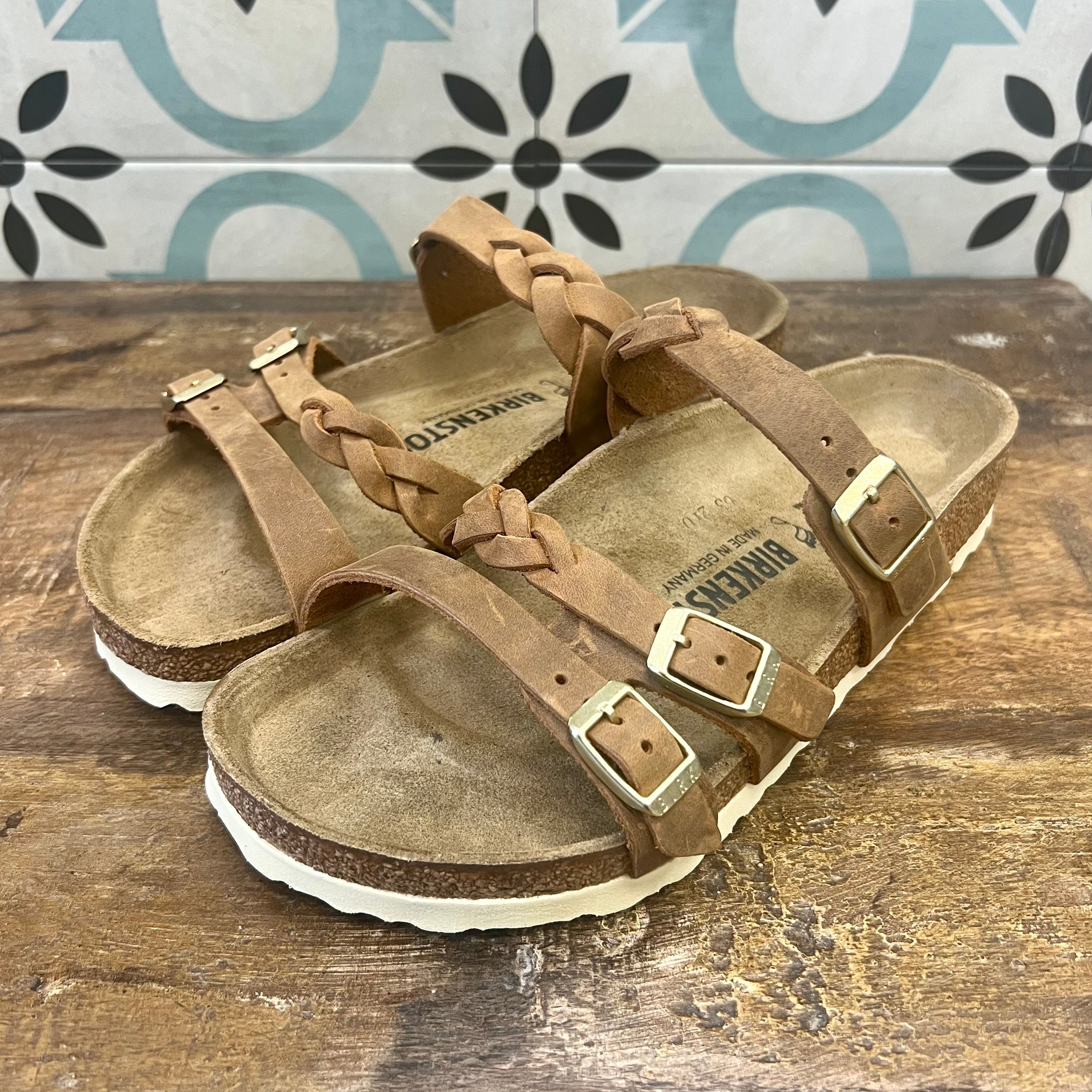 Birkenstock 2025 franca cognac